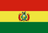 The flag of Bolivia is composed of three equal horizontal bands of red, yellow and green, with the national coat of arms centered in the yellow band.