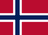 The flag of Bouvet Island has a red field with a large white-edged navy blue cross that extends to the edges of the field. The vertical part of this cross is offset towards the hoist side.