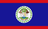The flag of Belize has a royal blue field with a thin red horizontal band at the top and bottom of the field and the national coat of arms in the center.