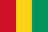 The flag of Guinea is composed of three equal vertical bands of red, yellow and green.