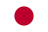 The flag of Japan features a crimson-red circle at the center of a white field.