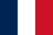The flag of Saint Martin is composed of three equal vertical bands of blue, white and red.