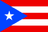 The flag of Puerto Rico has five equal horizontal bands of red alternating with white. A blue isosceles triangle based on the hoist side has a large five-pointed white star in the center.