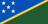 The flag of Solomon Islands features a thin yellow diagonal band that extends from the lower hoist-side corner to the upper fly-side corner of the field. Above and beneath this band are a blue and green triangle respectively. Five white five-pointed stars arranged in an X shape are situated on the hoist side of the upper blue triangle.